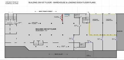 1309-1645 W Front St, Plainfield, NJ for lease Floor Plan- Image 1 of 1