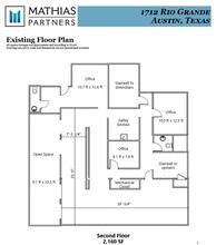 1712 Rio Grande St, Austin, TX à vendre Plan d  tage- Image 1 de 2