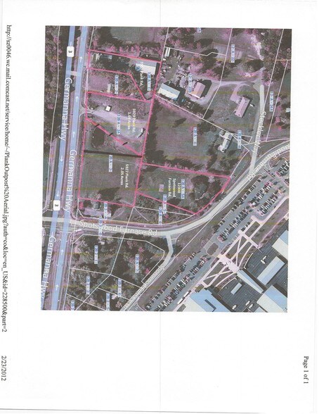 5927 Plank Rd, Fredericksburg, VA for sale - Aerial - Image 3 of 3