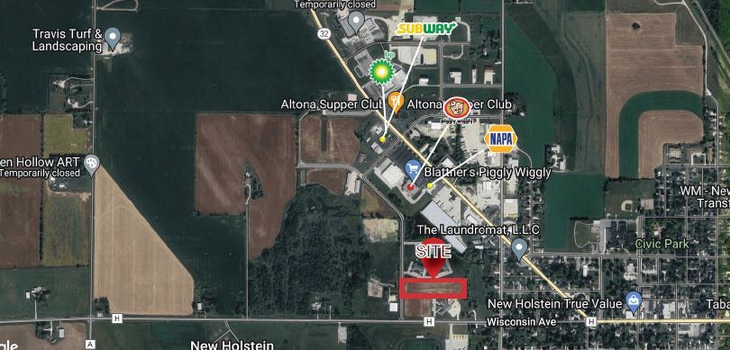 Kennedy Dr, New Holstein, WI à vendre - Aérien - Image 2 de 2