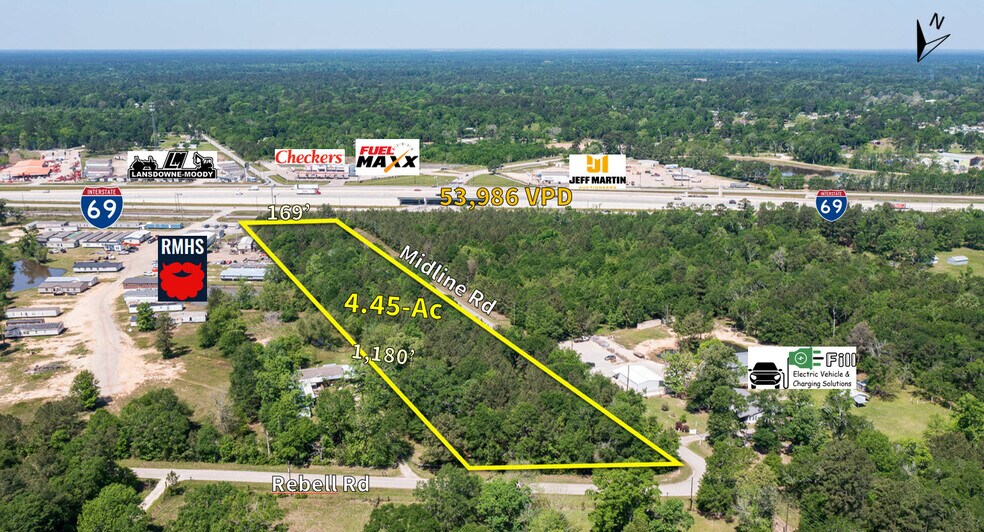 12135 U.S. 59 Business, Splendora, TX à vendre - Photo du bâtiment - Image 2 de 9