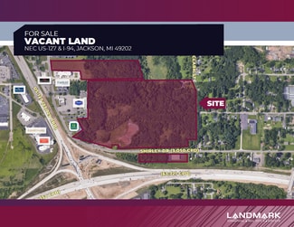 Plus de détails pour NEC US-127 & I-94, Jackson, MI - Terrain à vendre