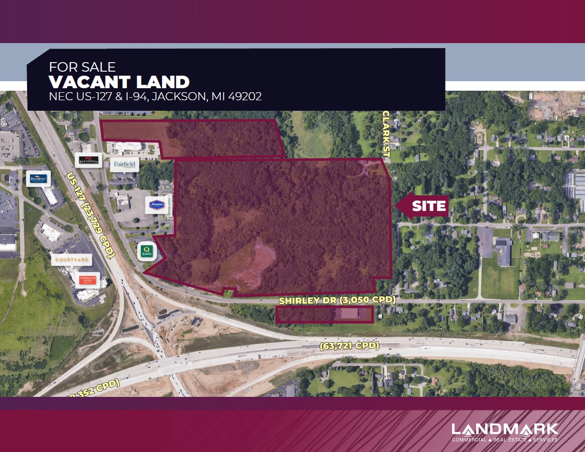 NEC US-127 & I-94, Jackson, MI for sale Primary Photo- Image 1 of 2