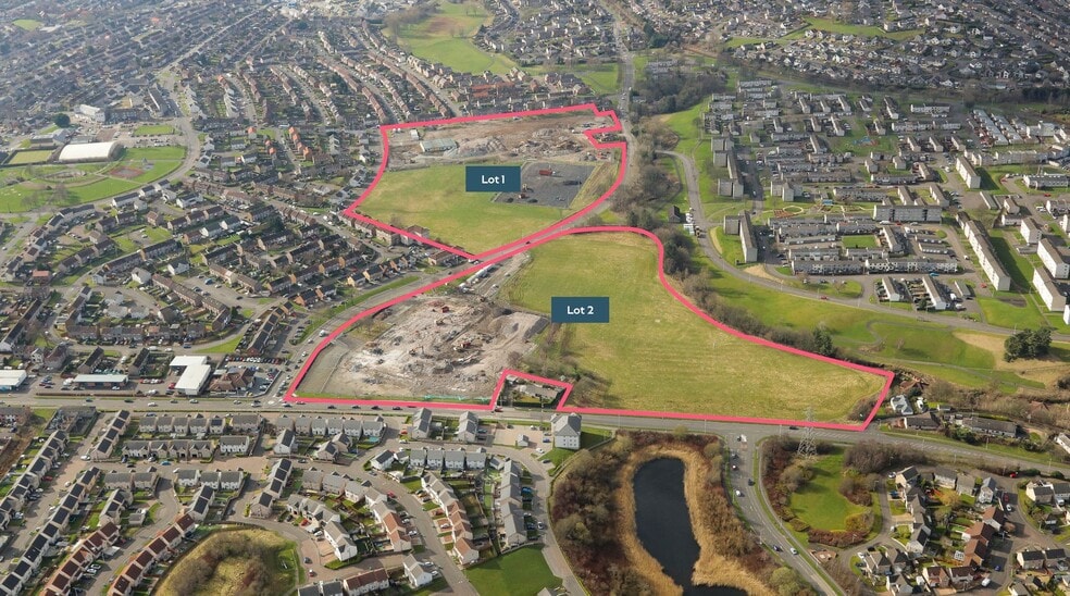 24 Dunn Crescent, Dunfermline à vendre - Aérien - Image 2 de 3