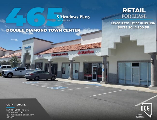 More details for 465 S Meadows Pky, Reno, NV - Retail for Lease
