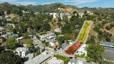 2620 N Beachwood Dr, Los Angeles, CA - Aerial map view - Image1