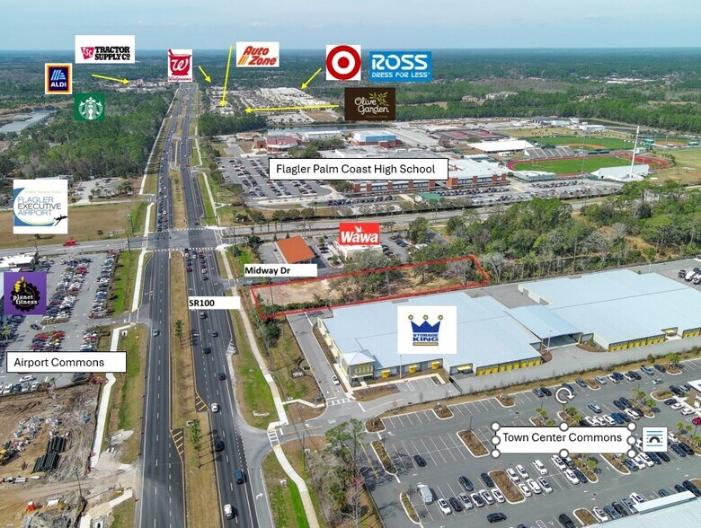 2 Midway Dr, Palm Coast, FL for lease - Primary Photo - Image 1 of 12