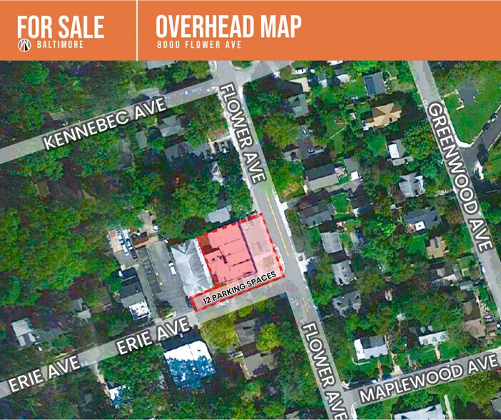 8000 Flower Ave, Takoma Park, MD à vendre - Photo du bâtiment - Image 2 de 2