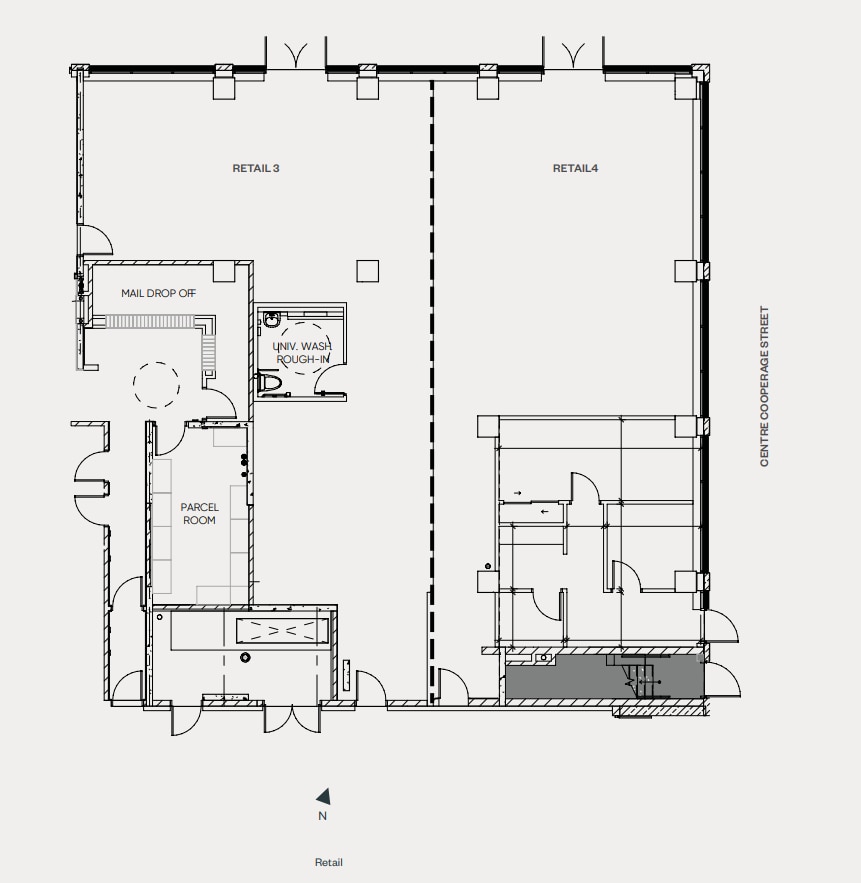 409 Front St E, Toronto, ON à louer Plan d’étage- Image 1 de 1