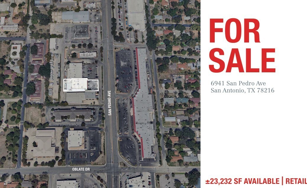 6941 San Pedro Ave, San Antonio, TX à vendre Photo du bâtiment- Image 1 de 1