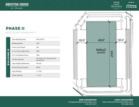 SWC Preston Rd & Corinth Ln, Frisco, TX à louer Plan de site- Image 1 de 1
