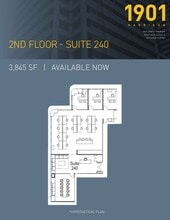 1901 Harrison St, Oakland, CA à louer Plan d’étage- Image 1 de 1
