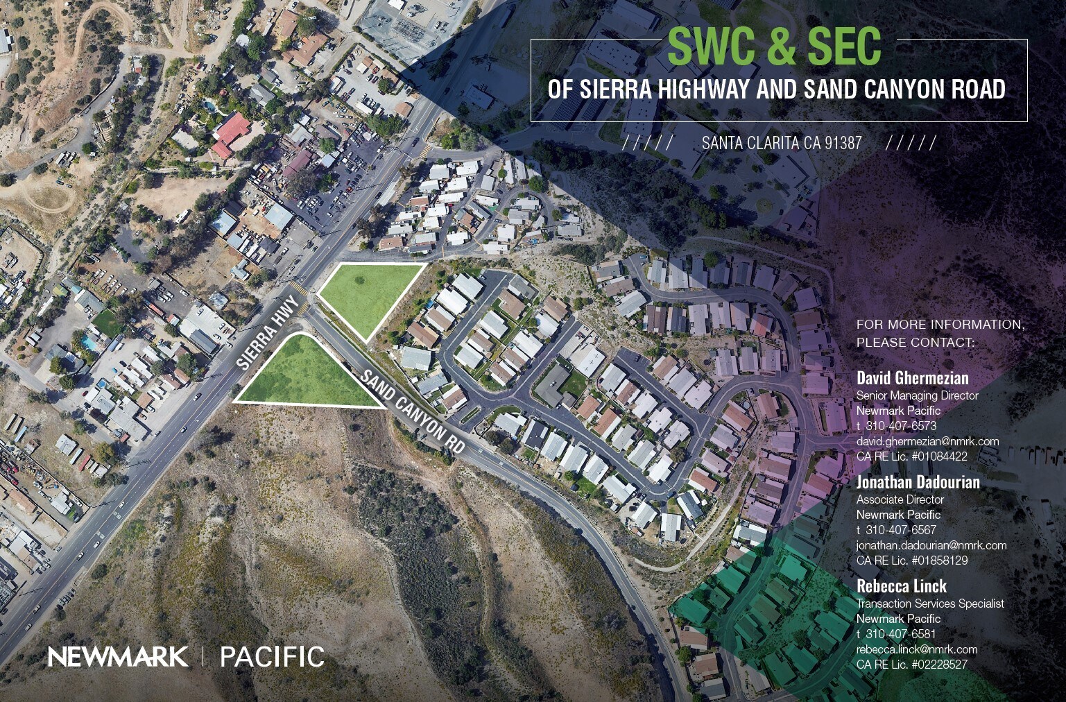 SWC & SEC of Sierra Hwy & Sand Canyon Rd, Santa Clarita, CA à vendre Photo du bâtiment- Image 1 de 6