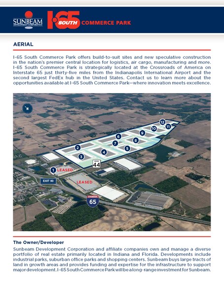 5292 Indiana 44 building 8, Franklin, IN for lease - Aerial - Image 2 of 2