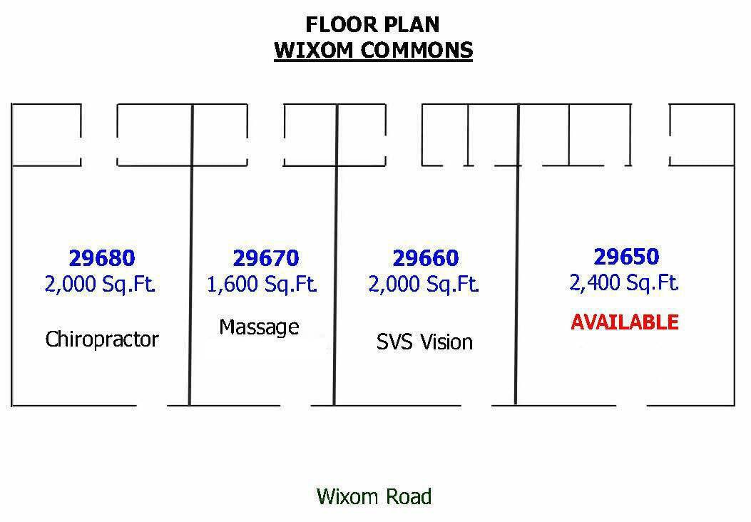 29650-29680 S Wixom Rd, Wixom, MI for lease Floor Plan- Image 1 of 1