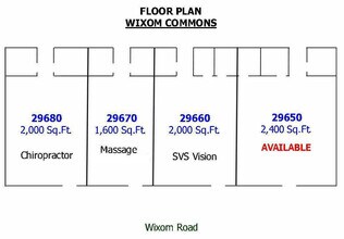 29650-29680 S Wixom Rd, Wixom, MI for lease Floor Plan- Image 1 of 1
