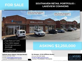 More details for Retail Portfolio | Lakeview Commons – Retail for Sale, Southaven, MS