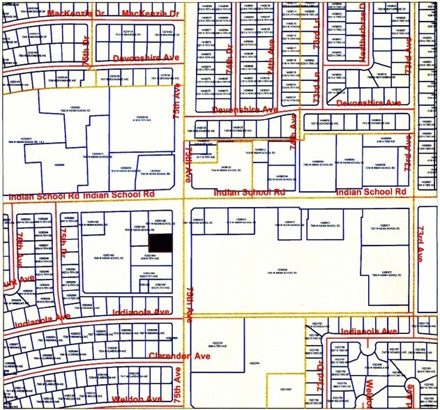4040 N 75th Ave, Phoenix, AZ à vendre - Plan cadastral - Image 2 de 2