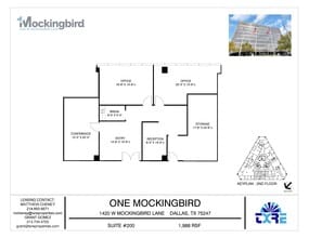 1420 W Mockingbird Ln, Dallas, TX for lease Floor Plan- Image 1 of 1