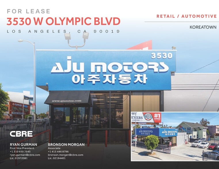 3530 W Olympic Blvd, Los Angeles, CA for sale - Building Photo - Image 1 of 1