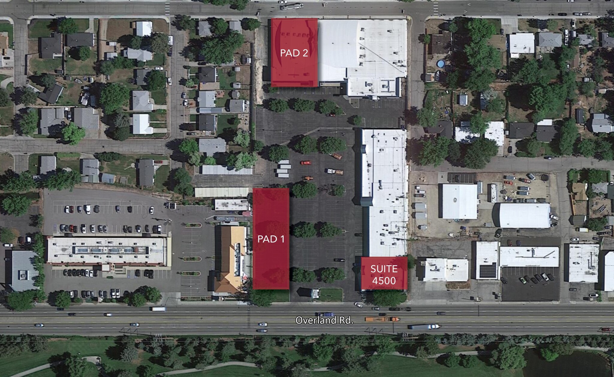 4500-4550 W Overland Rd, Boise, ID for lease Building Photo- Image 1 of 2