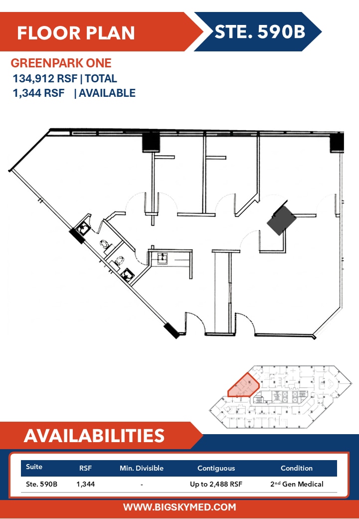 7515 S Main St, Houston, TX for lease Interior Photo- Image 1 of 1