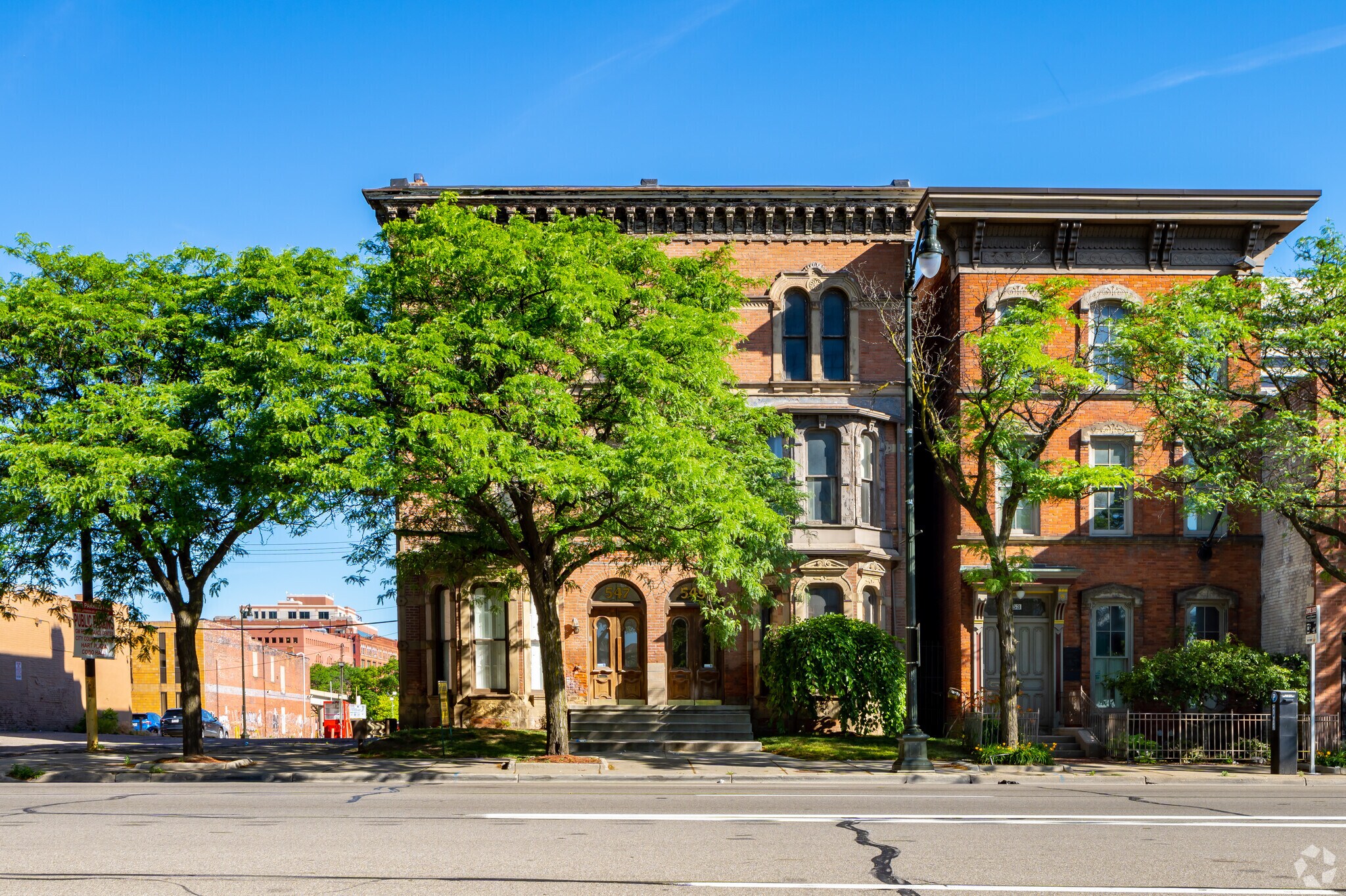 547-549 E Jefferson Ave, Detroit, MI à louer Photo du bâtiment- Image 1 de 10