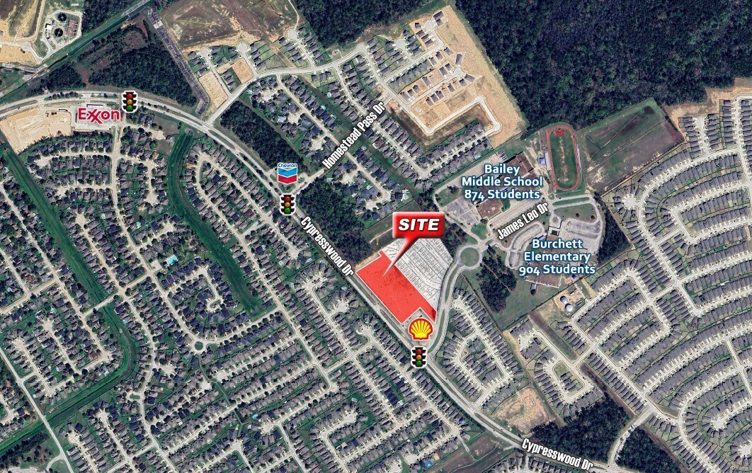 NWC Cypresswood & James C. Leo, Spring, TX for sale Building Photo- Image 1 of 4