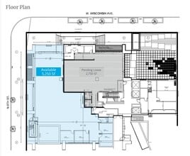 735 W Wisconsin Ave, Milwaukee, WI for lease Floor Plan- Image 1 of 1