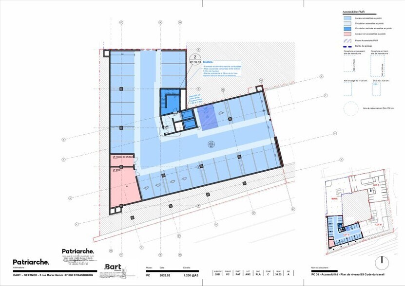Office in Strasbourg for lease - Floor Plan - Image 3 of 13