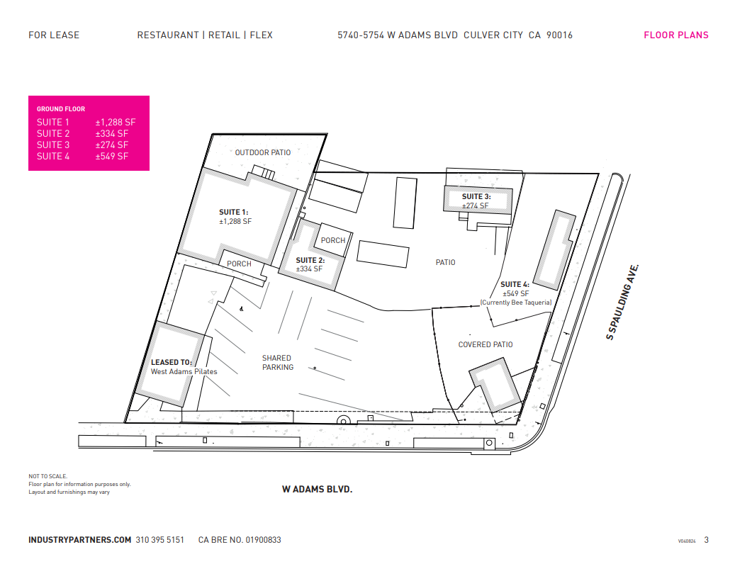 5740-5754 W Adams Blvd, Los Angeles, CA for sale Floor Plan- Image 1 of 1