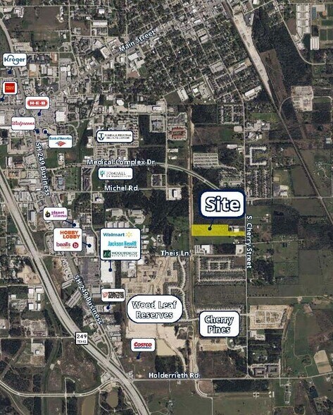 1730 S Cherry St, Tomball, TX à vendre - Photo du bâtiment - Image 2 de 4