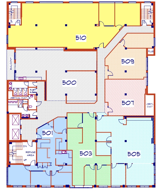 1145-1155 Robson St, Vancouver, BC for lease Floor Plan- Image 1 of 1