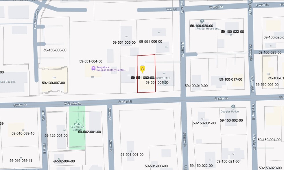 98 W Center St, Douglas, MI for sale - Plat Map - Image 3 of 8