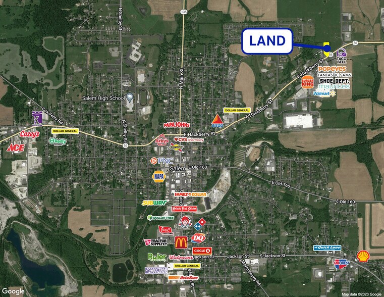 End of Coral St, Salem, IN à vendre - Photo du bâtiment - Image 2 de 3