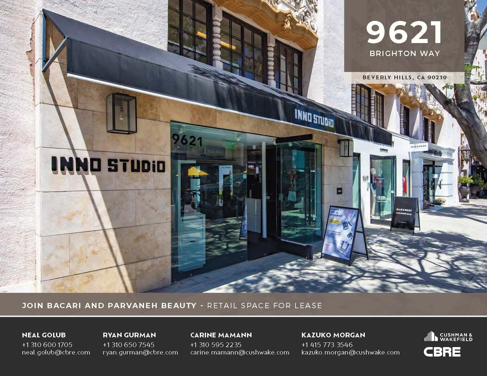 9601-9621 Brighton Way, Beverly Hills, CA for lease Building Photo- Image 1 of 10