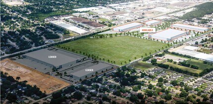 6140 Dixie Dr, Houston, TX - Aérien Vue de la carte