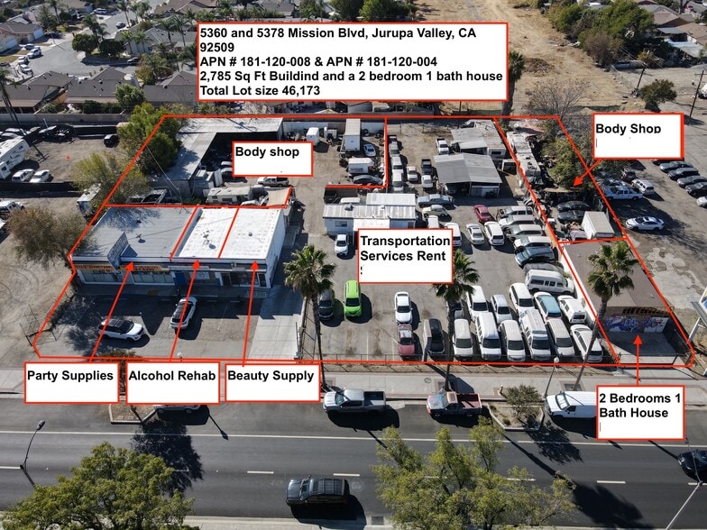 5360 Mission Blvd, Jurupa Valley, CA for sale - Building Photo - Image 3 of 5