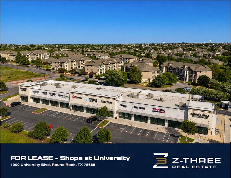 1900 University Blvd, Round Rock, TX à louer - Photo du bâtiment - Image 1 de 8