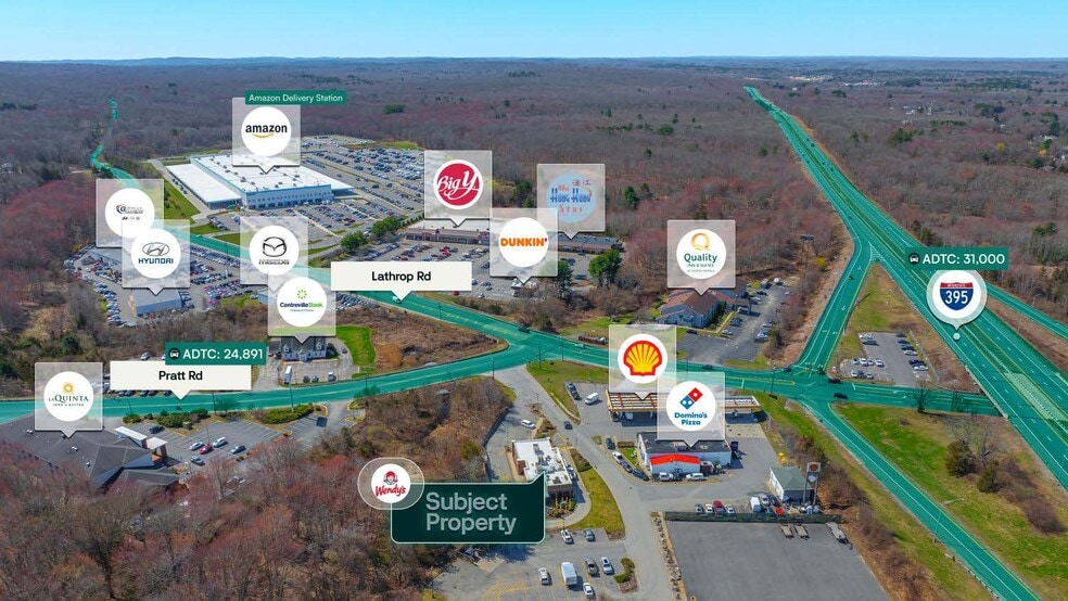 2 Pratt Rd, Plainfield, CT for sale - Aerial - Image 2 of 2