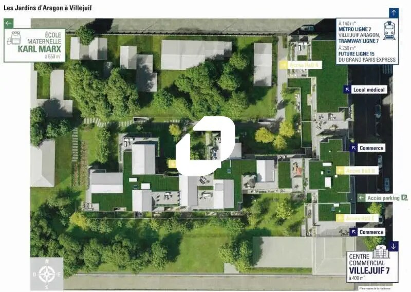 Office in Villejuif for lease - Building Photo - Image 2 of 4