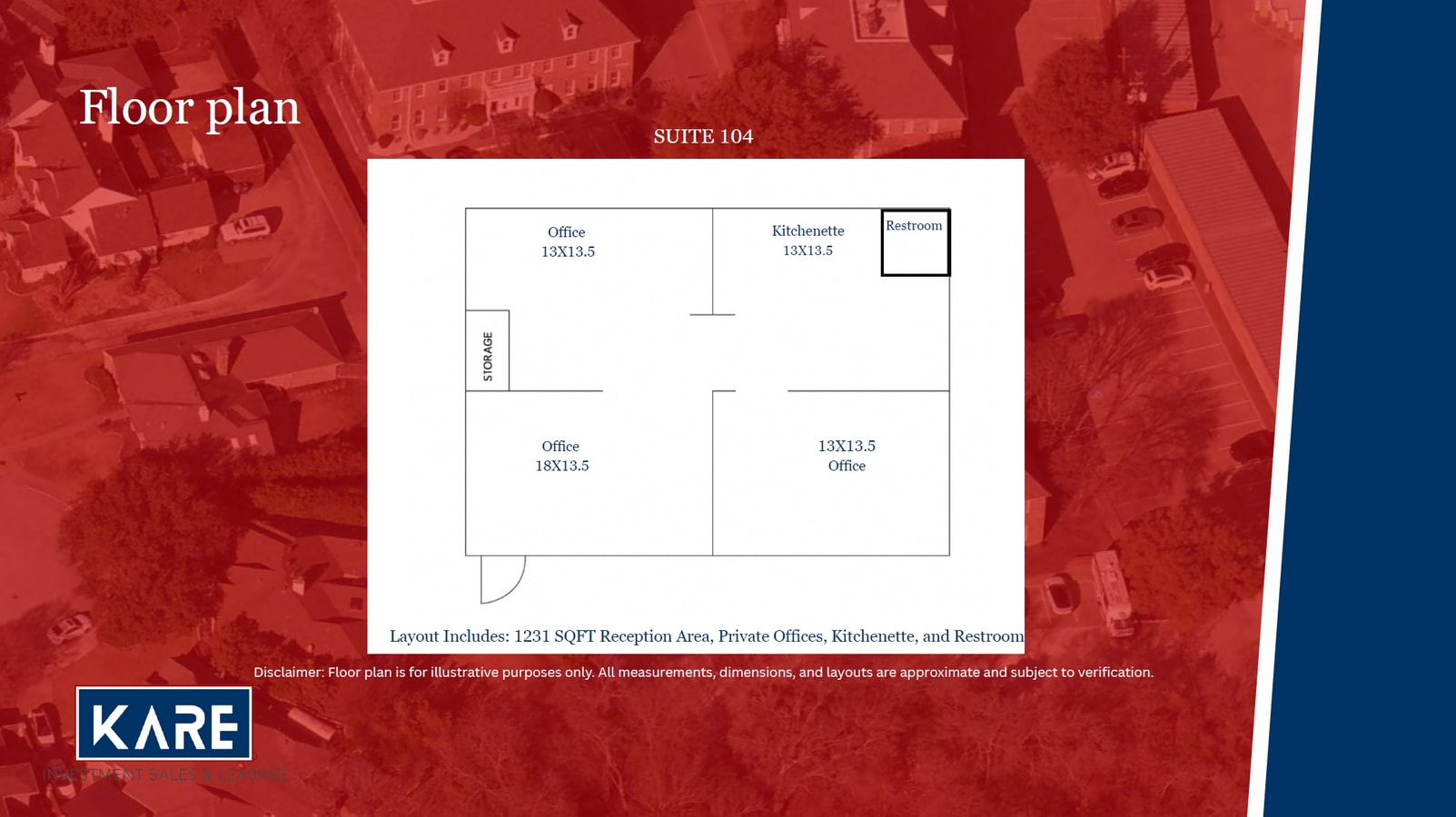 12989 Jupiter Rd, Dallas, TX 75238 - Unit 103-105 - - Floor Plan - Image 2 of 3