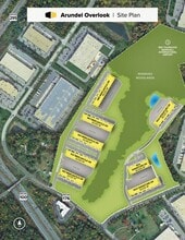 1503 Signature Dr, Hanover, MD à louer Plan de site- Image 1 de 2