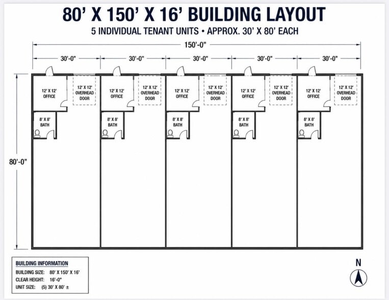 1114 State Road 47 Hwy, Crawfordsville, IN for lease - Floor Plan - Image 2 of 2