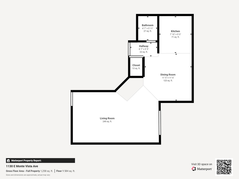 1080 E Monte Vista Ave, Turlock, CA for sale - Typical Floor Plan - Image 3 of 15