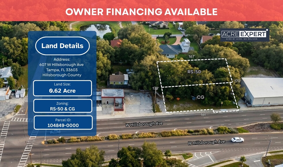 607 W Hillsborough Ave, Tampa, FL for sale - Building Photo - Image 1 of 3