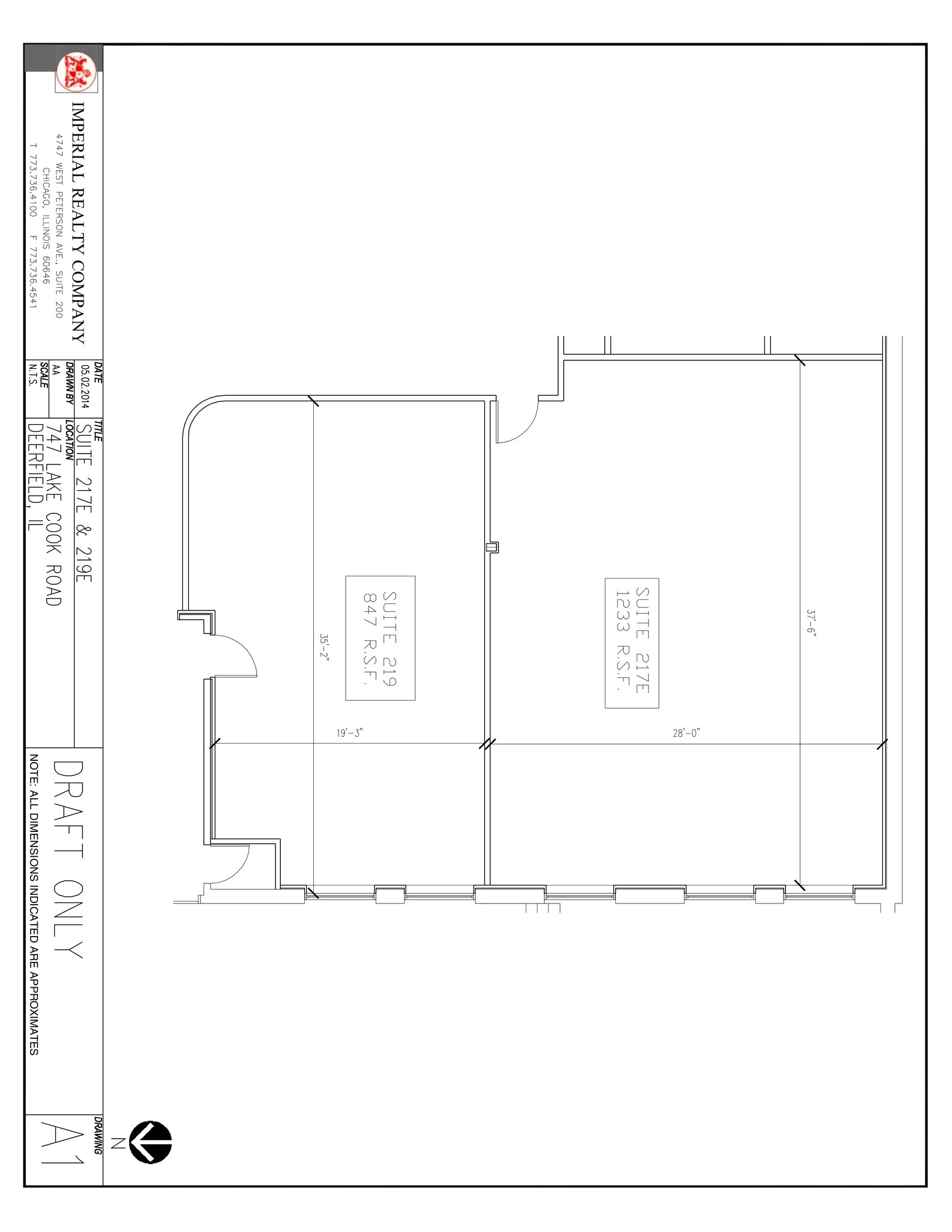 747 Lake Cook Rd, Deerfield, IL for lease Site Plan- Image 1 of 1