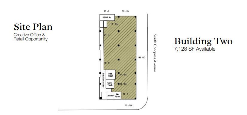 4411 S Congress Ave, Austin, TX for lease Floor Plan- Image 1 of 1