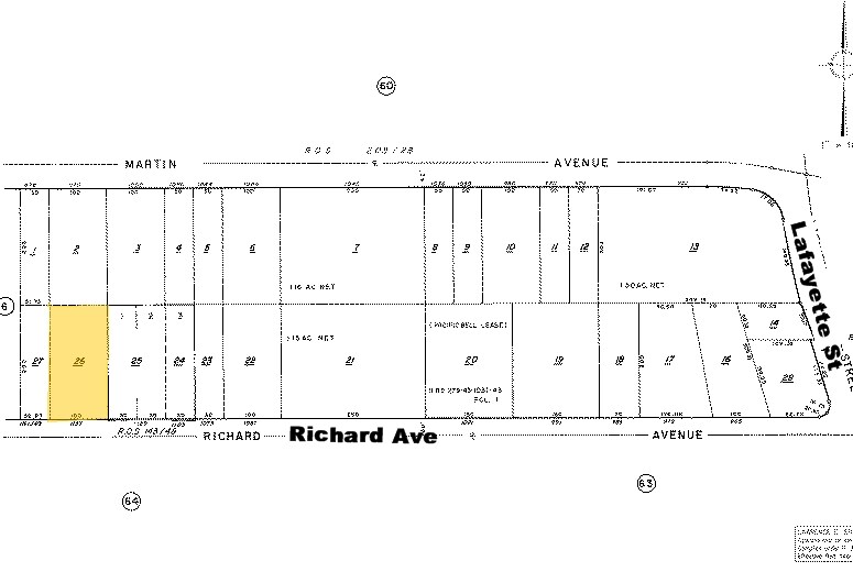 1157 Richard Ave, Santa Clara, CA à louer - Plan cadastral - Image 3 de 5