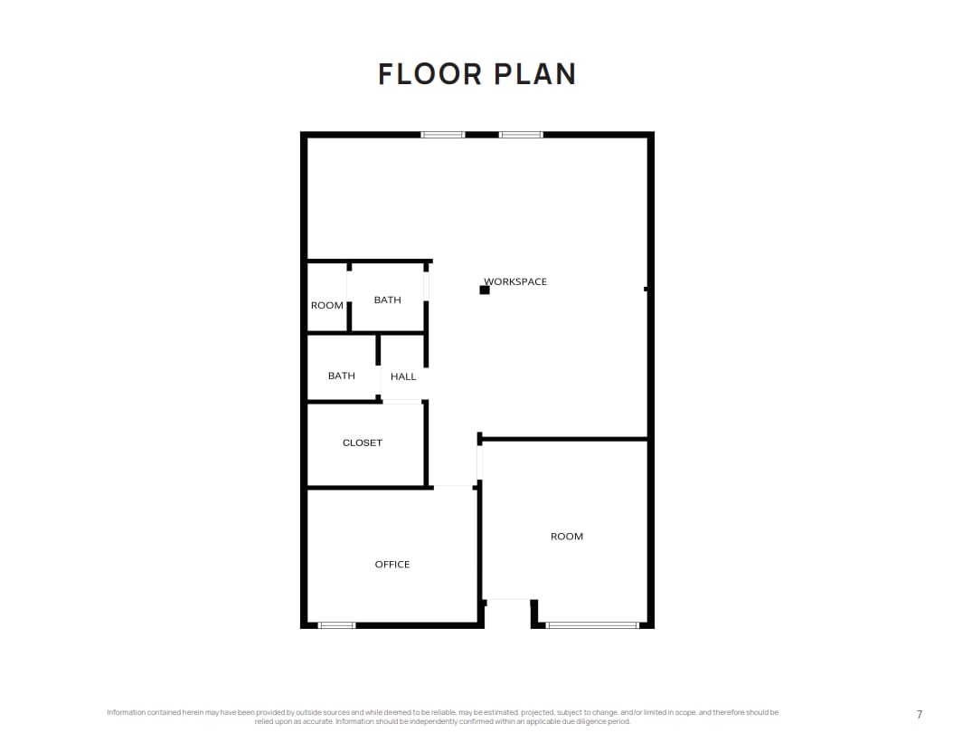 11205 Alpharetta Hwy, Roswell, GA à louer Plan d’étage- Image 1 de 1